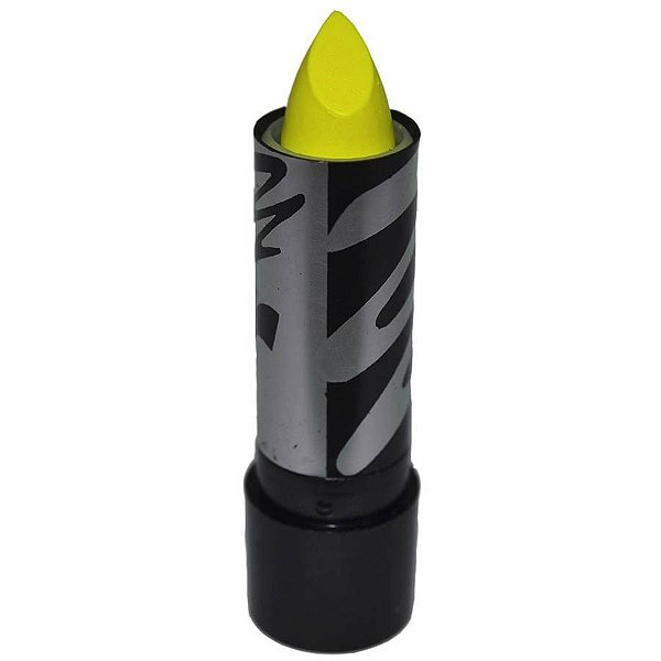 Batom Neon Color Make Brilha na Luz Negra - Amarelo