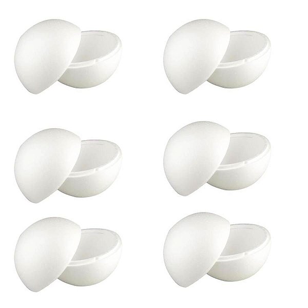 Bola de Isopor Oca BIPARTIDA 125mm - 06 Un