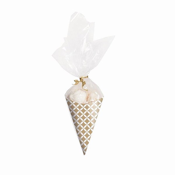 Kit Mini Cones para Festa Luna Pardo - 8 Peças