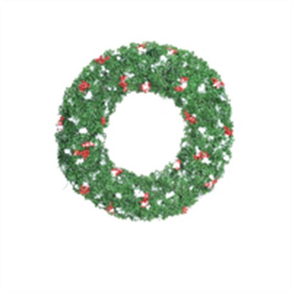 Guirlanda de Natal Nevada Verde Claro 78cm