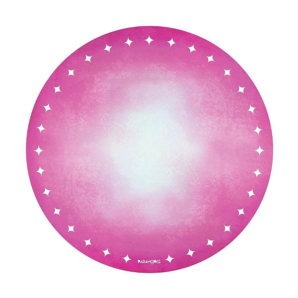 Parangolé - Prato Redondo 15cm Cores Rosa 08 Un