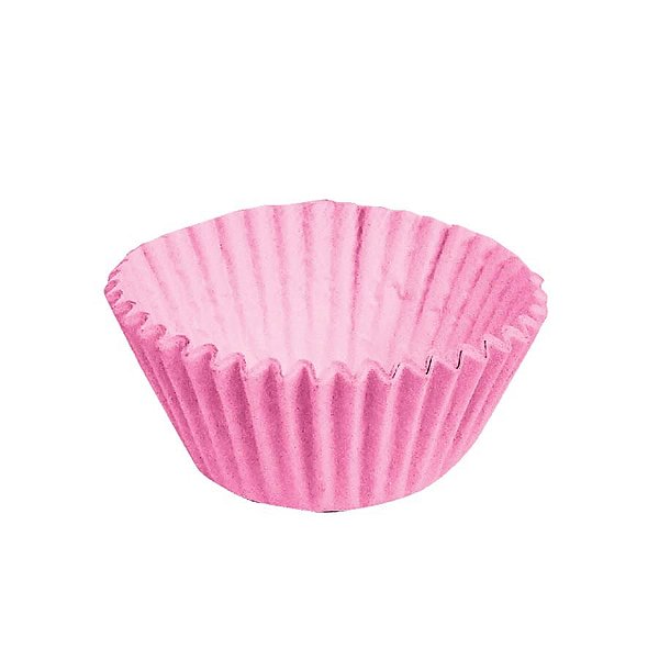 Forminha para Doces nº 2 Liso Rosa - 100 Un