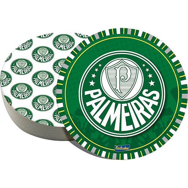 Festa Festa Palmeiras - Bolacha Porta Copos Palmeiras - 08 Un