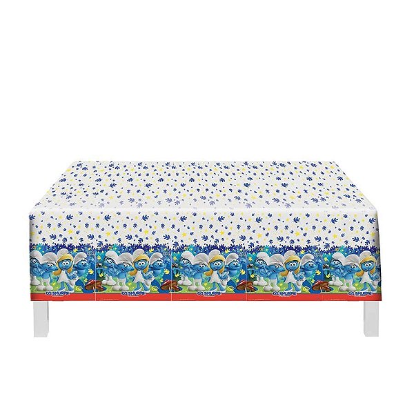 Toalha de Mesa Descartável Os Smurfs o Filme