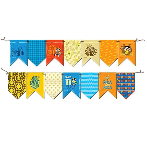 Festa Chico Bento - Faixa Decorativa Festa Chico Bento
