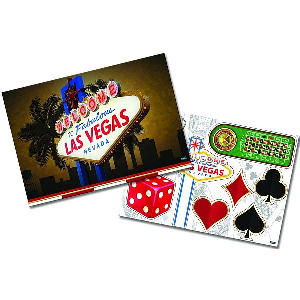 Kit Decorativo Cartonado Las Vegas