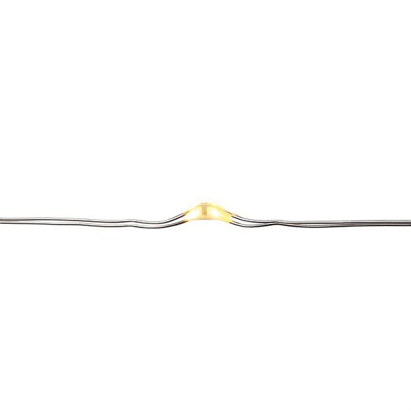 Pisca Pisca com 30 Leds Branco Quente Cordão de Arame 2,94m 2 Pilha