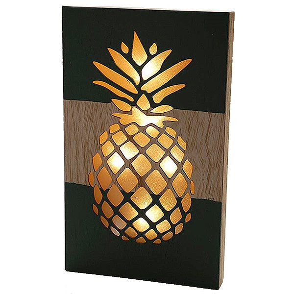 Quadro Luminoso Abacaxi para Decoração