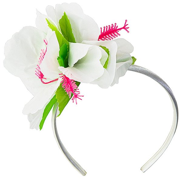 Tiara Flor Luxo - Cores Variadas
