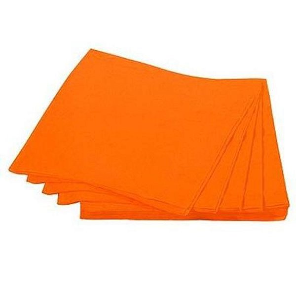 Guardanapos de Papel Seda Happy Line 32cm Laranja - 20 Un