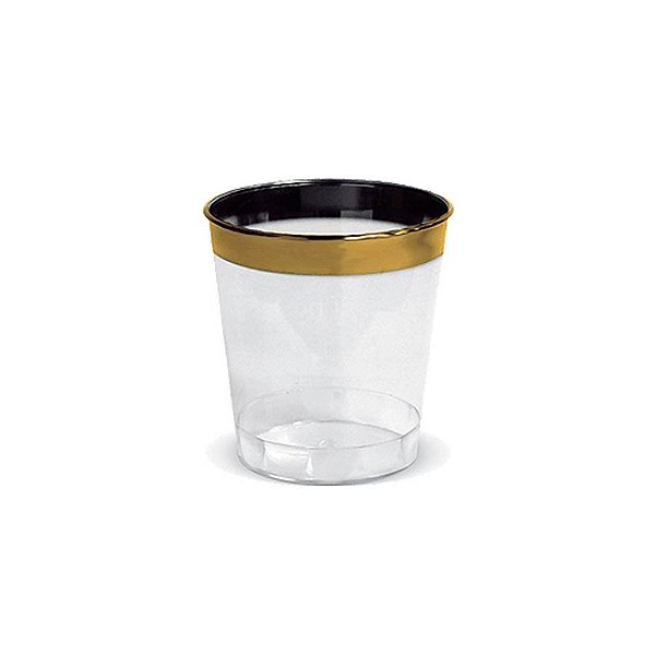 Mini Copo Linha Gold Premium 30ml - 10 Un