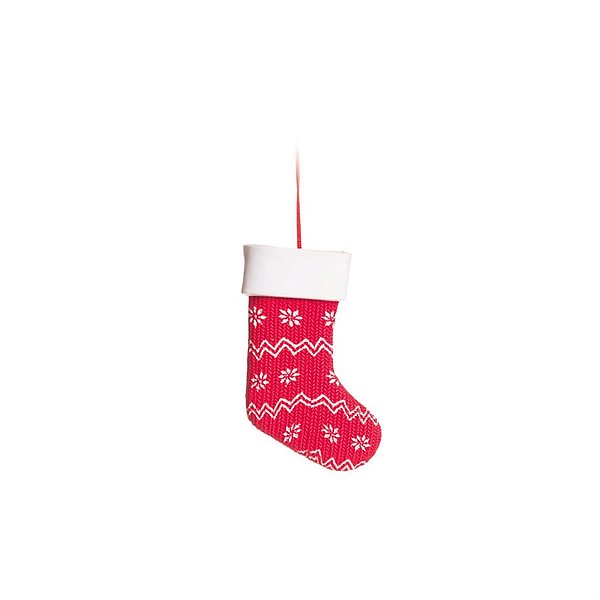 Enfeite para Pendurar - Botas Natal Vermelho (Sweet Sugar) - 3 Un