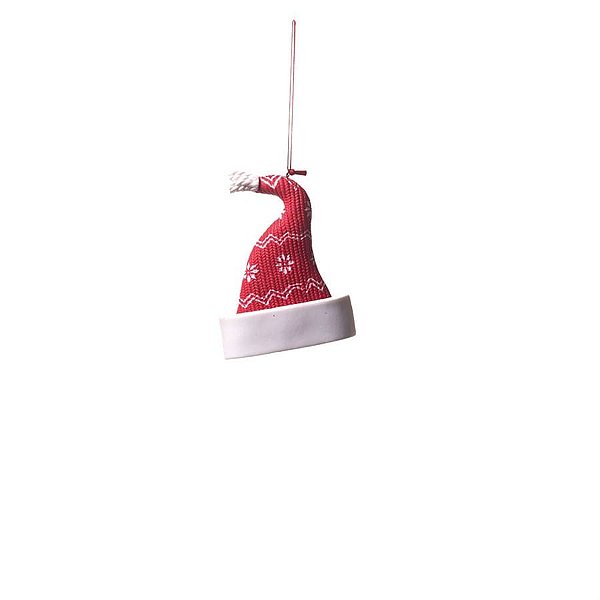Enfeite para Pendurar - Gorro Noel Vermelho - 1 Un