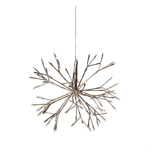 Iluminação de Natal - Globo de 48 Leds Bivolt Clara