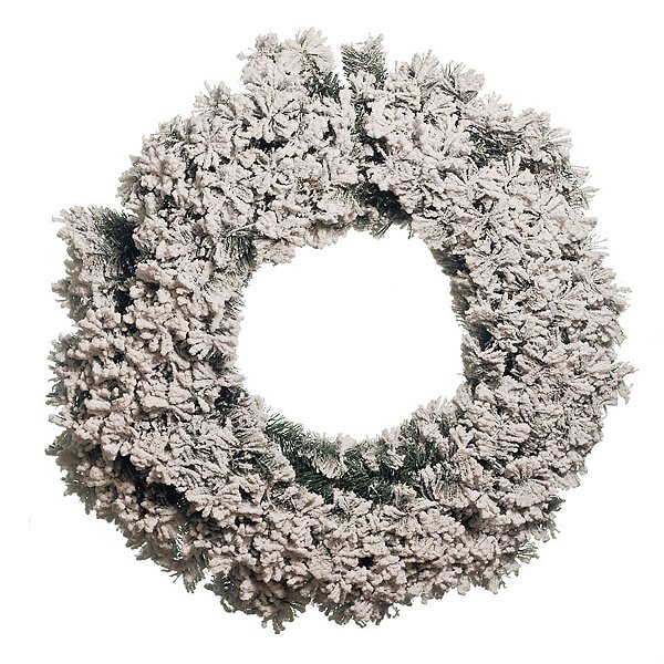 Guirlanda de Natal Nevada 280 Hastes Branco 80cm