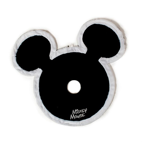 Natal Disney - Saia Árvore Mickey Preto e Branco 100cm