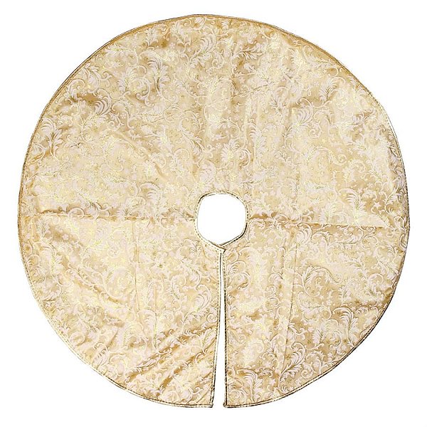 Saia com Folhas Ouro 100cm