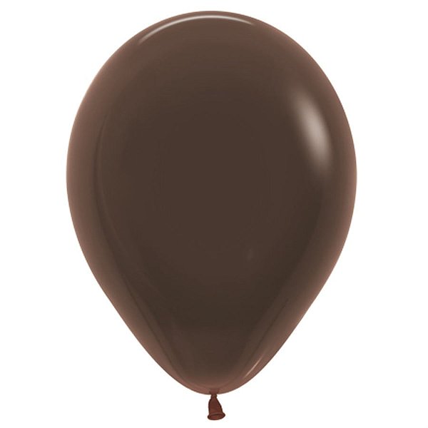 Balão Látex Fashion Chocolate 5" / 13cm - 50 Un