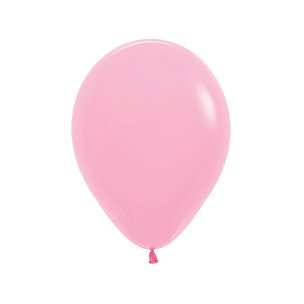 Balão Látex Fashion Rosa 12" / 30cm - 50 Un