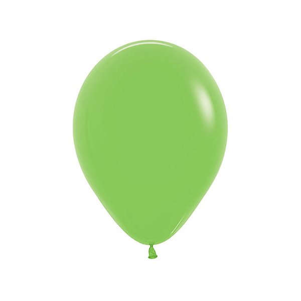 Balão Látex Fashion Verde Lima 12" / 30cm - 50 Un