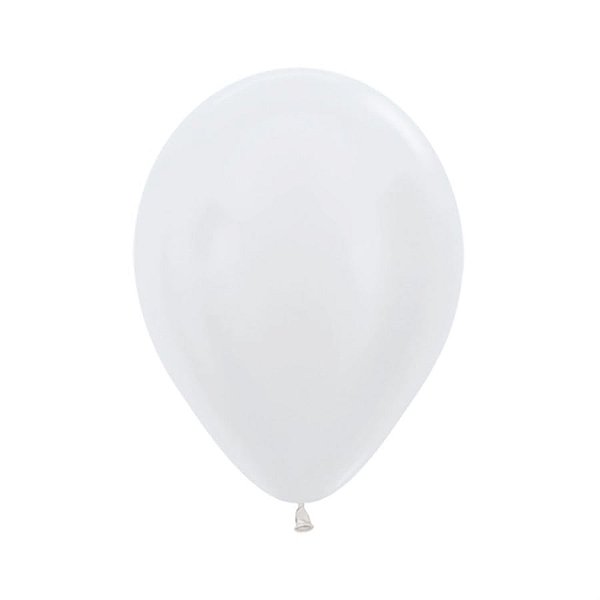 Balão Látex Satin Pérola 12" / 30cm - 50 Un