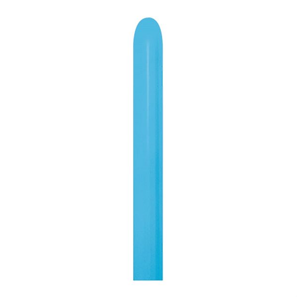 Balão Látex Twist Fashion Azul 260'' / 5x150cm - 50 Un