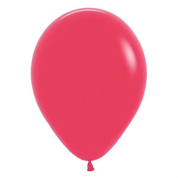 Balão Látex Fashion Framboesa 5" / 13cm - 50 Un