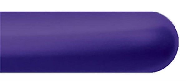 Balão Látex Twist Reflex Violeta 260'' / 5x150cm - 50 Un