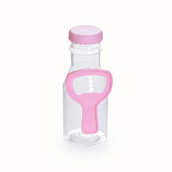 Garrafa com Abridor Rosa - 8 Un