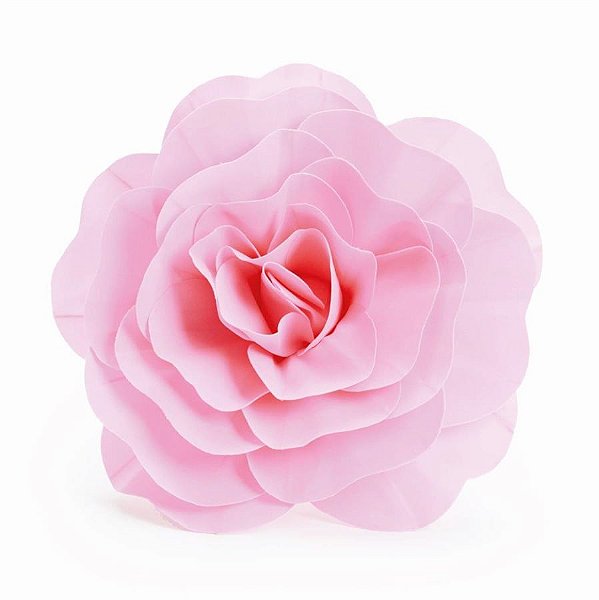 Flores Decorativas para Painel Rosa 40 cm