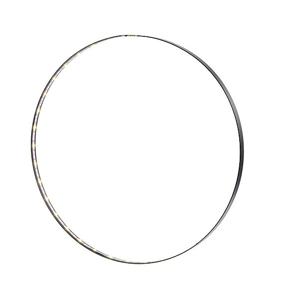 Aro com Led Preto 40cm para Decoração