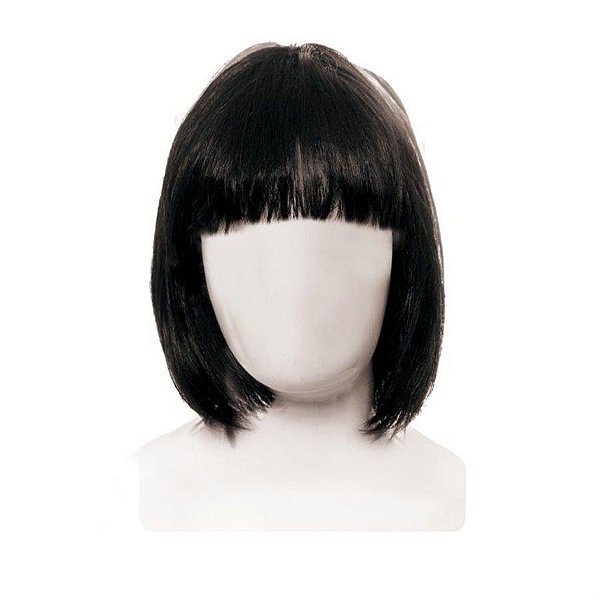 Acessório Peruca Chanel Preto