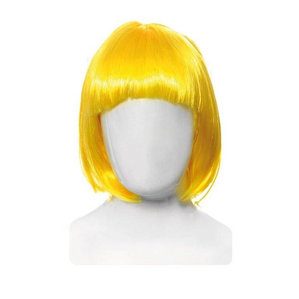 Acessório Peruca Chanel Amarelo