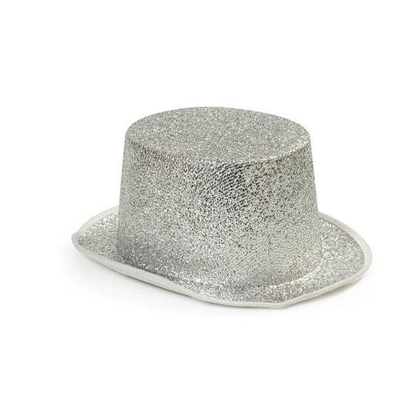 Acessório Cartola Lisa Prata - 1 Un