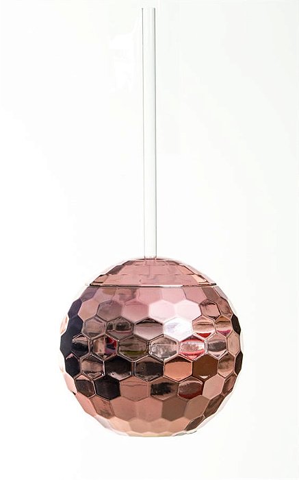 Copo Gift Disco Rosa 10x11,5cm