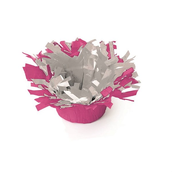 Forminhas para Doces Bala de Coco Prata Pink - 40 Un