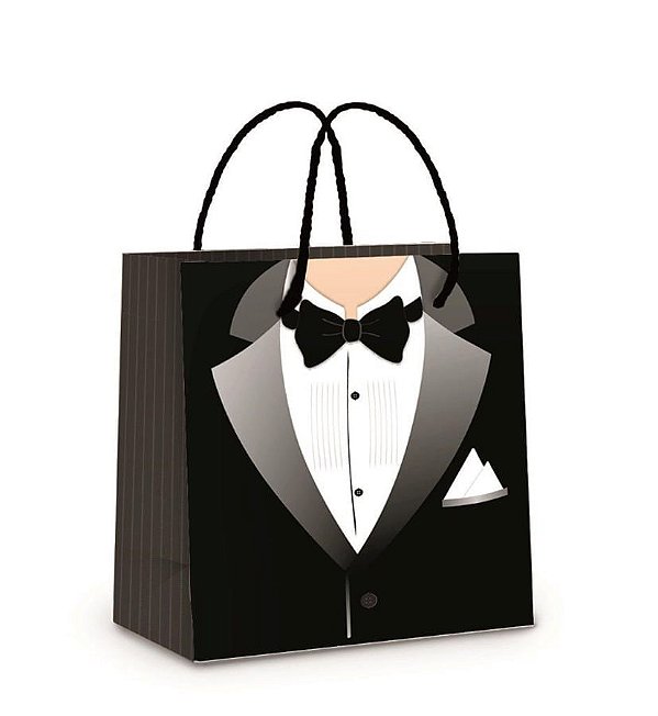 Sacola Noivinho Mini 10,5x9,5x4 5