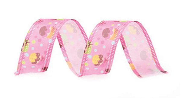 Fita Trend Cupcake Pink 36mmx9,14m