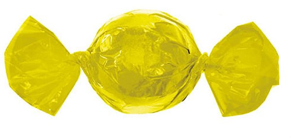 Embalagem Alumínio para Trufa Amarelo 15X16 - 100 Un