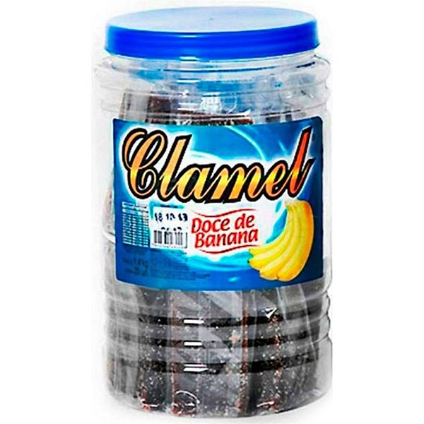 Doce Banana Clamel 70g - 20 Un