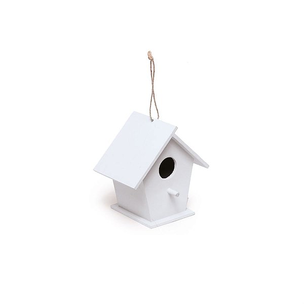 Casinha Branco 9X12,5X13 - 1 Unidade