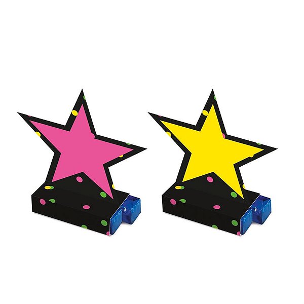 Caixa Bis Composse Neon 8,5X3,5X9 Pt - 8 Unidades