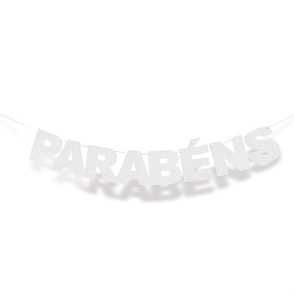 Faixa Eva Parabéns Branco