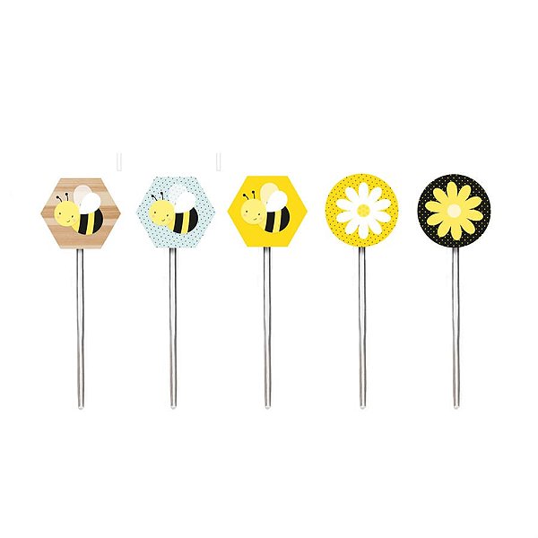 Pick Decorativo Abelhinha - 12 Un