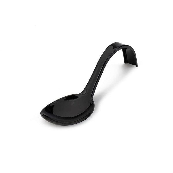 Colher Curvada 13,5Cm Preta - 10 Un