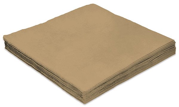 Guardanapos de Papel 32cmx32cm Dourado - 20 Un