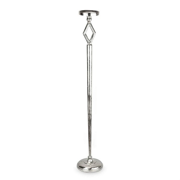 Castiçal Alumínio Moderno G 15x15x90