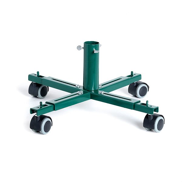 Pé para Árvore Extens com Rodinha Árvore Ate 240cm Verde
