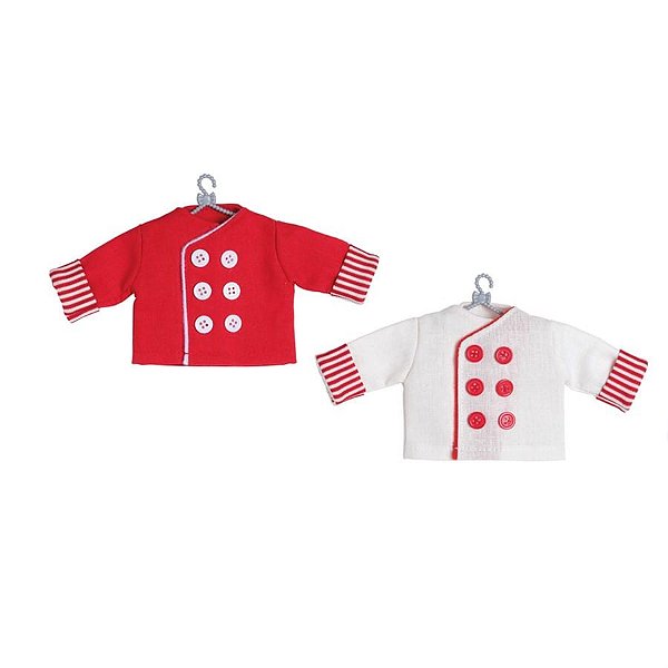 Enfeite para Pendurar - Doma Cozinheiro Vermelho e Branco - 1 Un