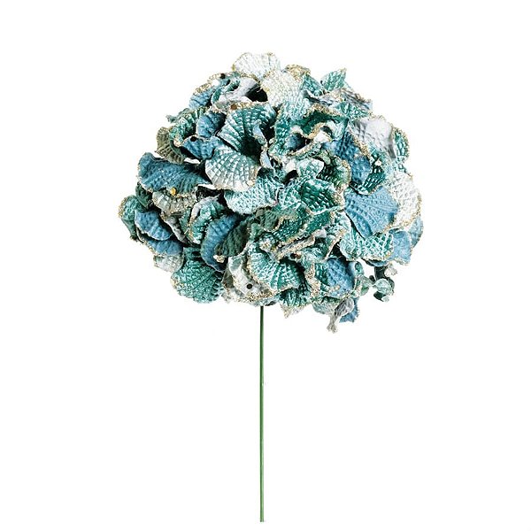 Hortensia Verde (Flores Cabo Curto) - 6 Un